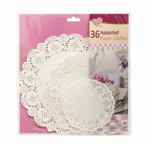 36 Assorted Paper Doilies 36 Assorted Paper Doilies